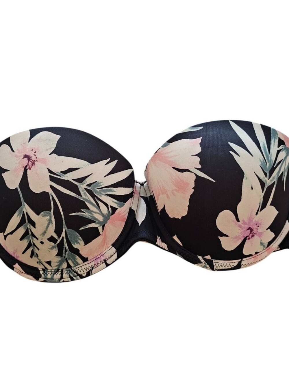 PINK Victorias Secret 32C Wear Everywhere Multi Way Push Up Bra Floral Tropical